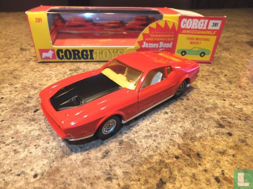Ford Mustang Mach 1 'James Bond 007' 391 (1972) - Corgi (Corgi