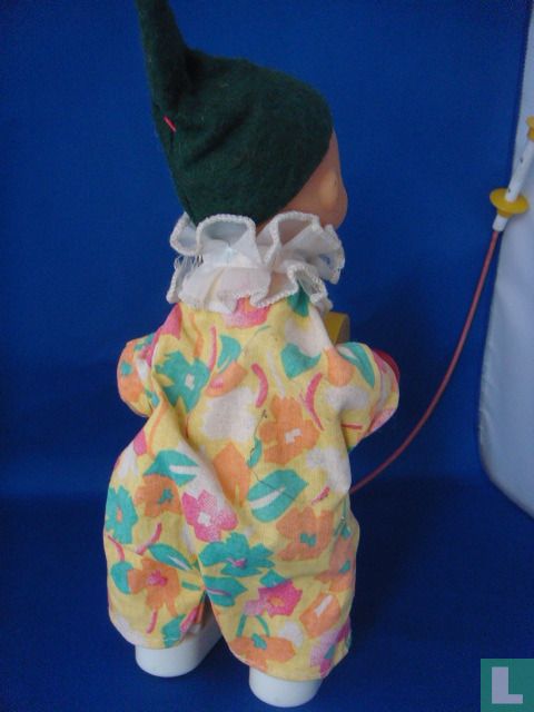 Clown met trommel