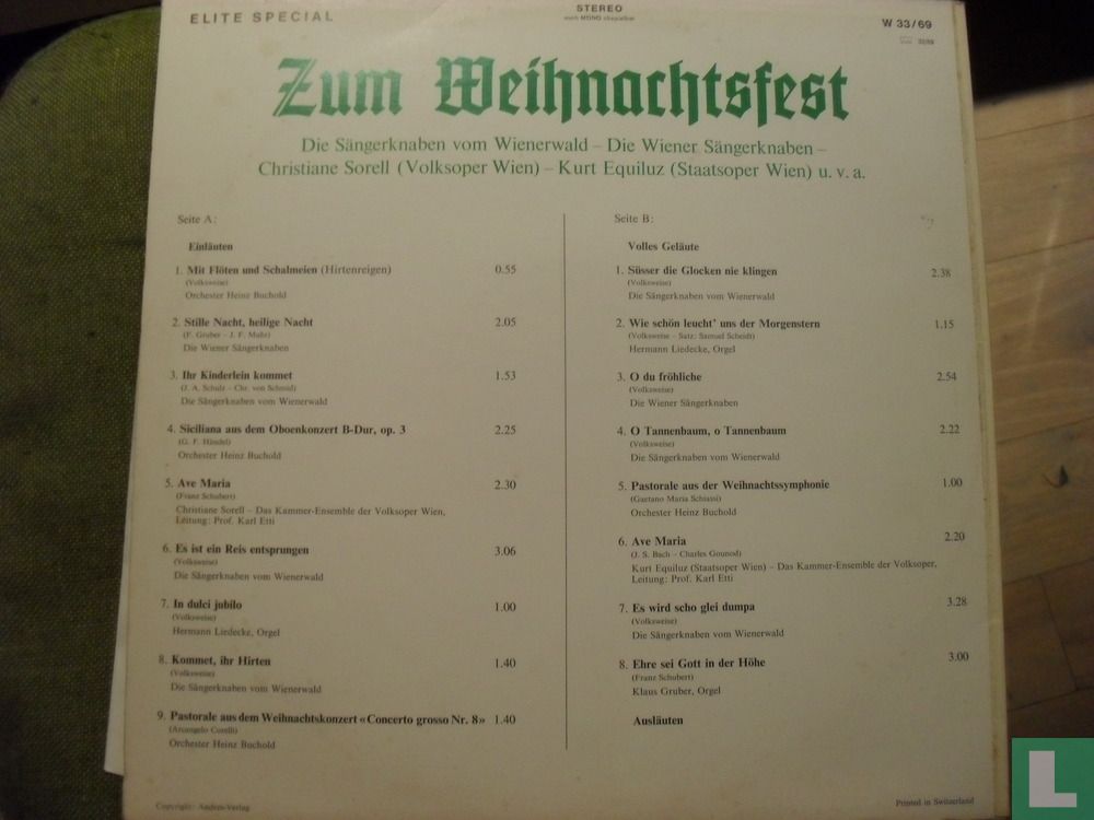 Zum Weihnachtsfest