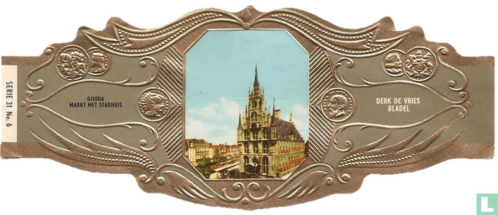 Gouda-Markt mit Rathaus