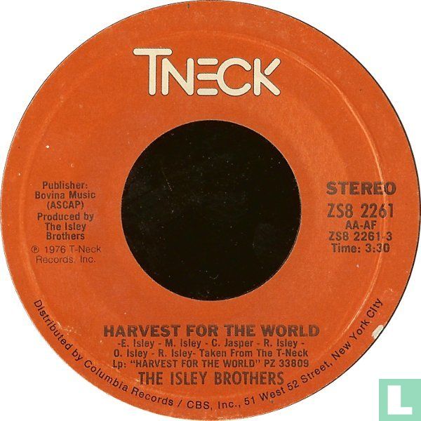Harvest For The World 