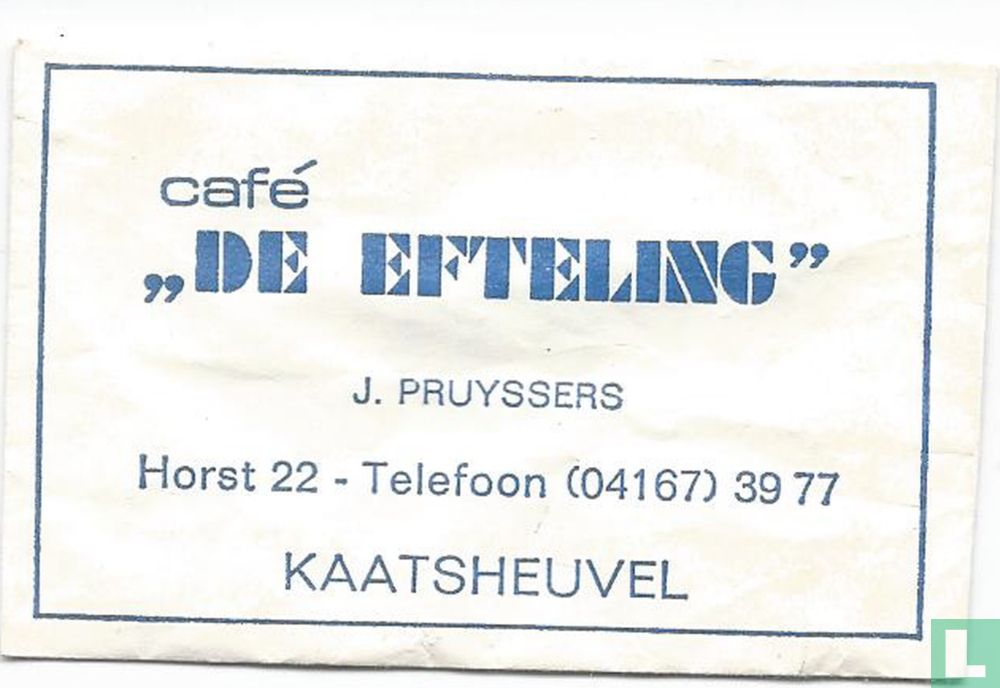 Café "De Efteling"