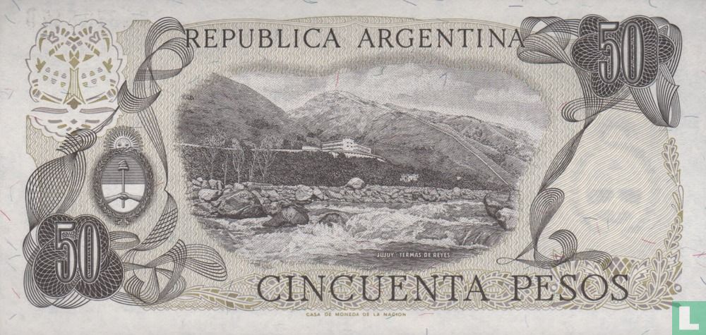 Argentine 50 Pesos