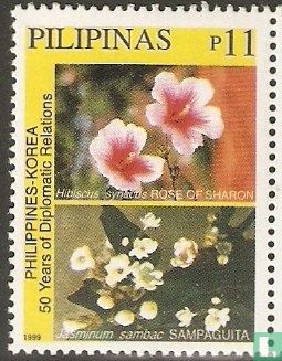 Jasmin et hibiscus