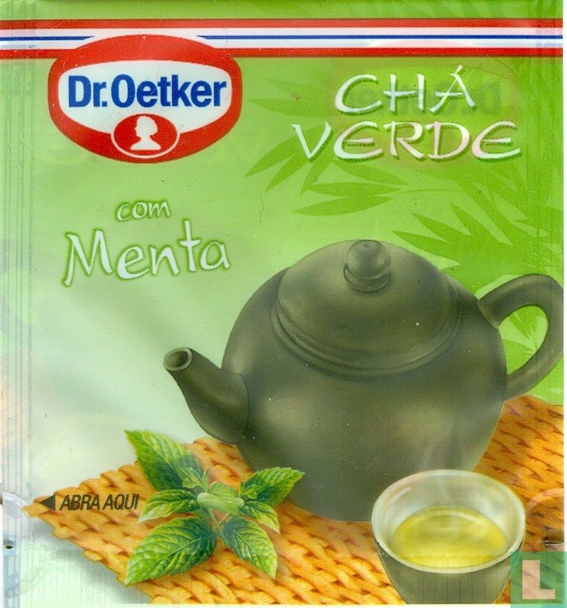 Chá Verde com Menta