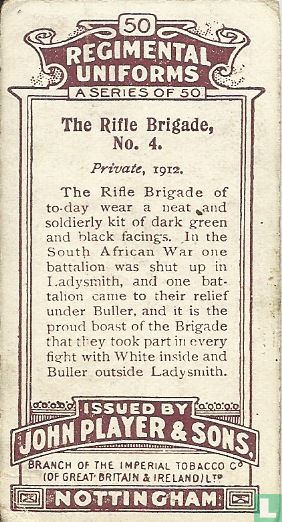 The Rifle Brigade, No. 4.