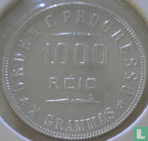 Brasilien 1000 Réis 1910