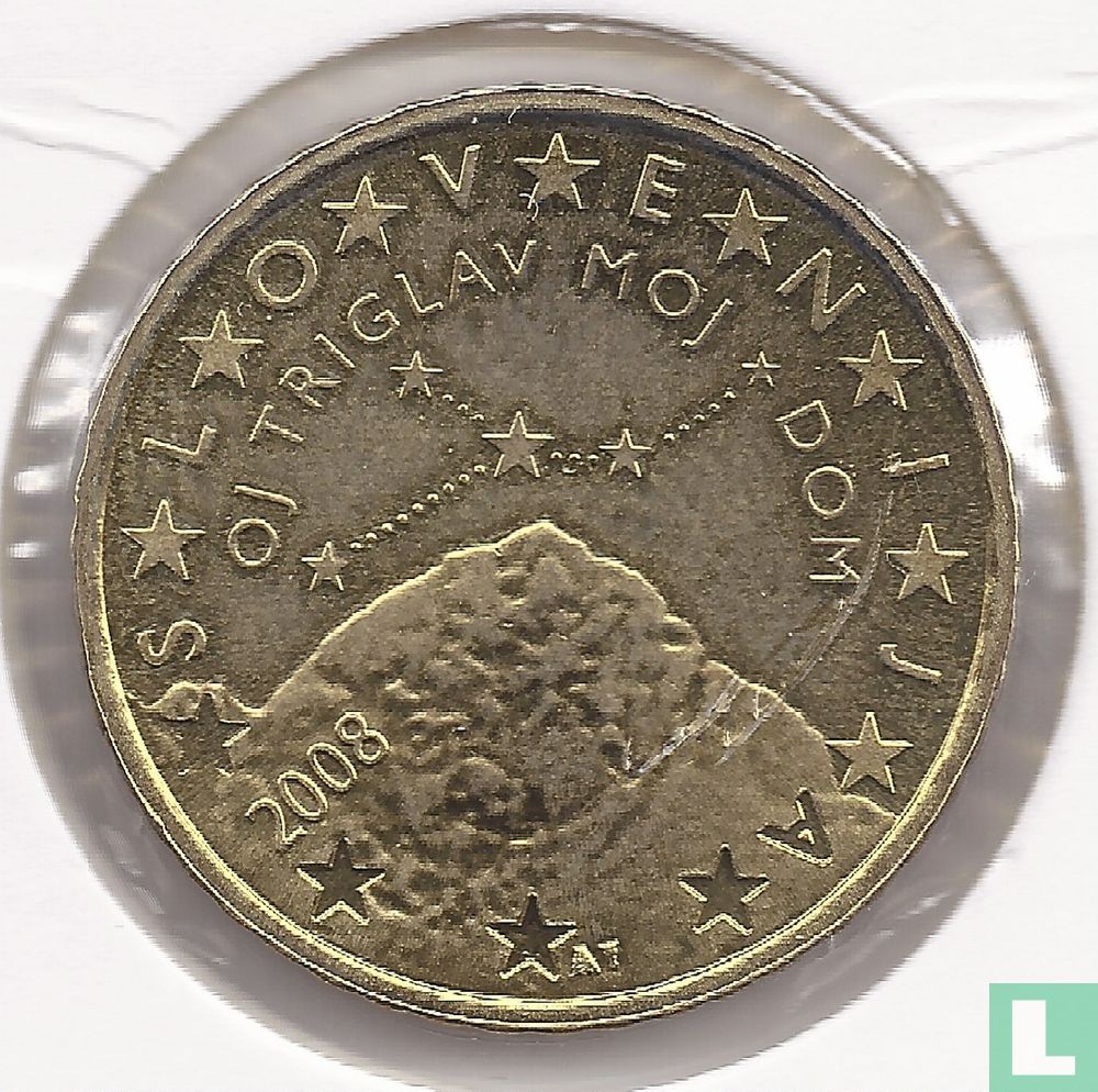 Slovénie 50 cent 2008