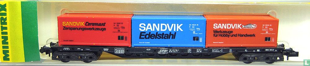 Containerwagen DB "Sandvik"
