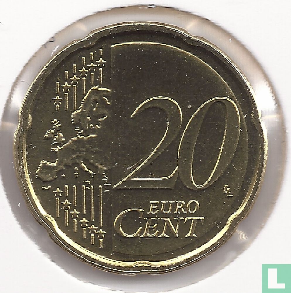 Slovénie 20 cent 2012