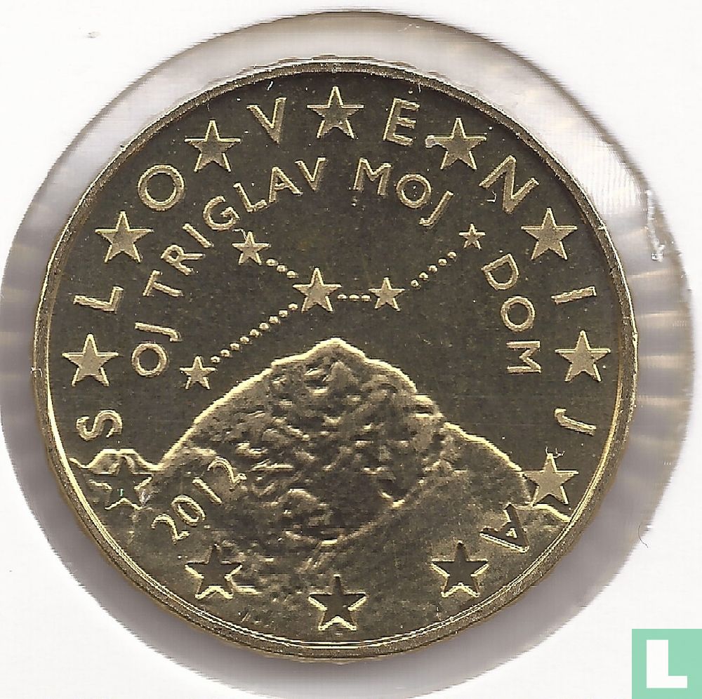 Slovénie 50 cent 2012