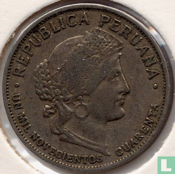 Pérou 10 centavos 1940