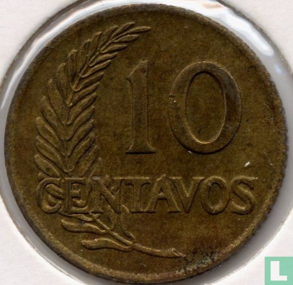 Pérou 10 centavos 1961