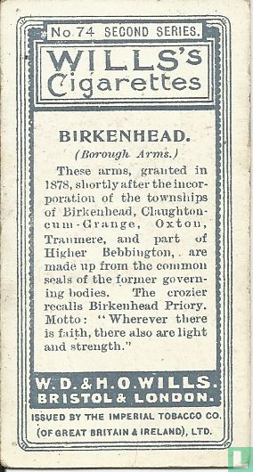 Birkenhead, borough arms