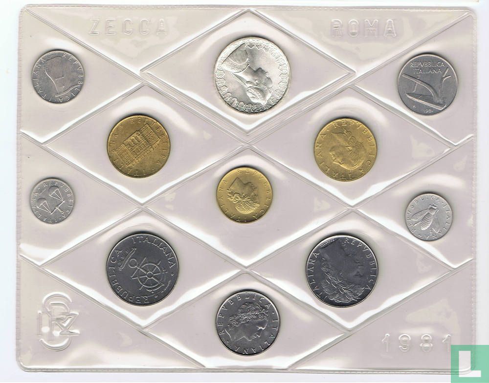 Italie coffret 1981