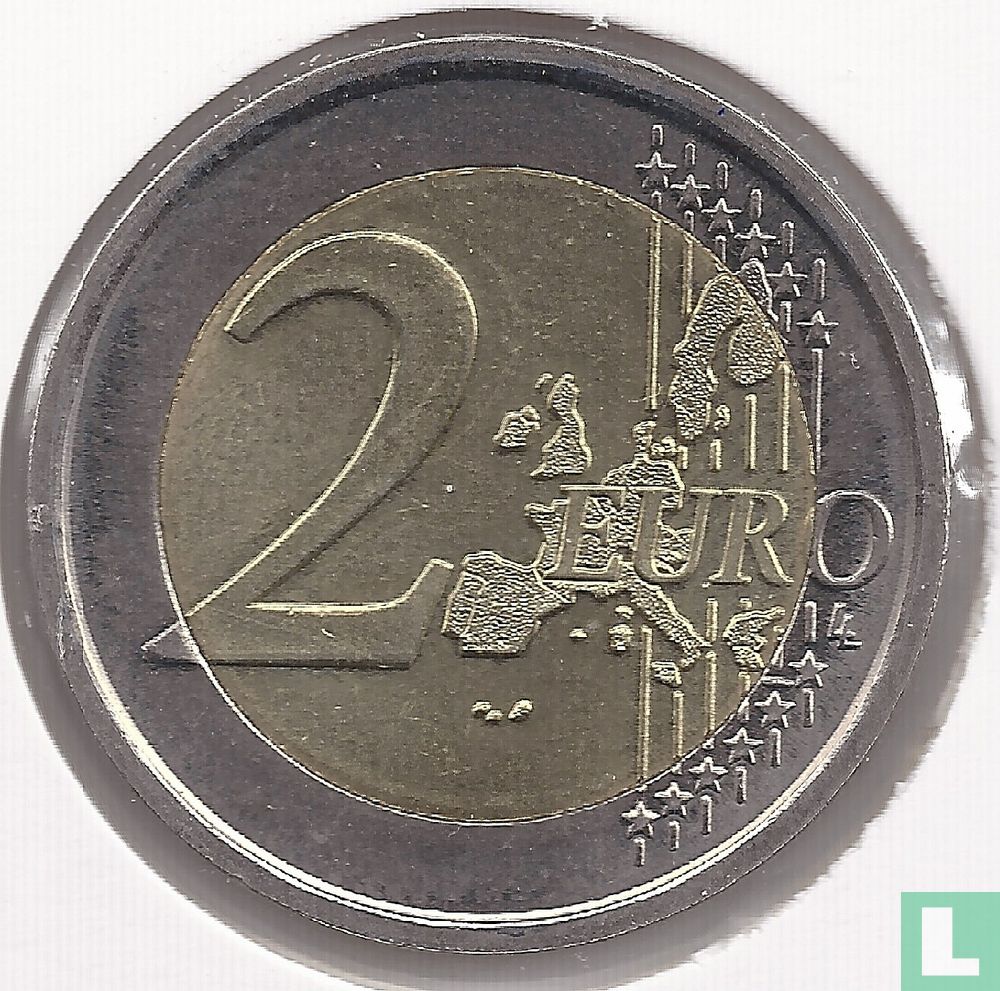 Vatikan 2 Euro 2007 "80th birthday of Pope Benedict XVI" KM# 399 (2007 ...