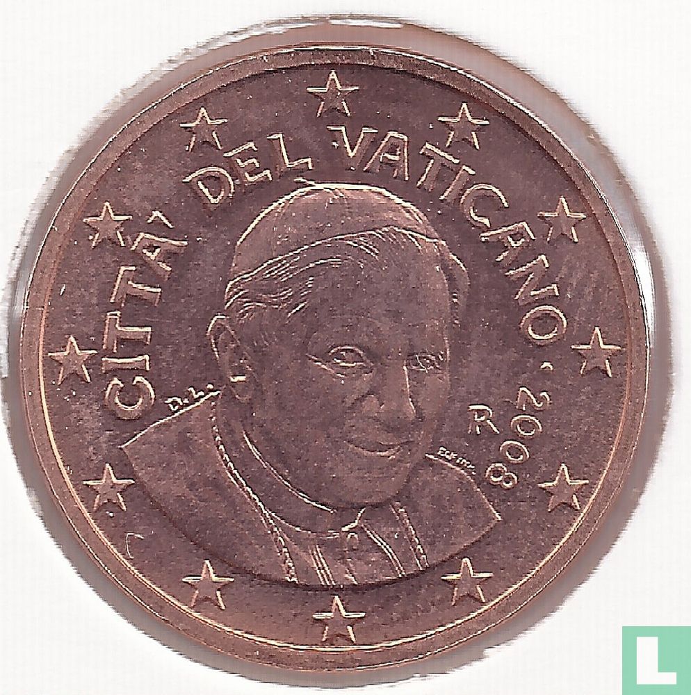 Vatican 5 cent 2008