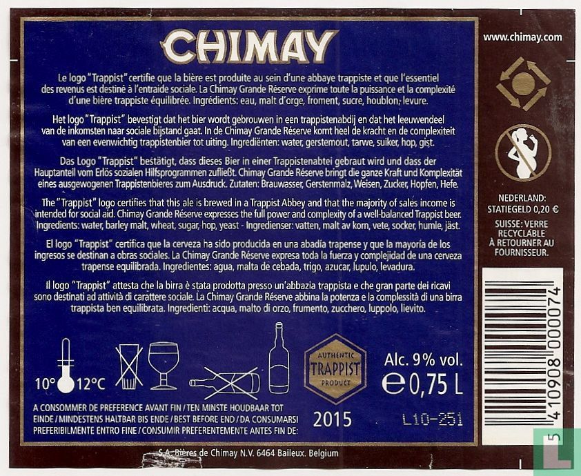 Chimay Grande Réserve