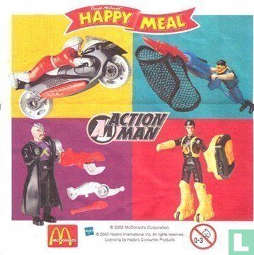 Action-Mann - Radfahrer