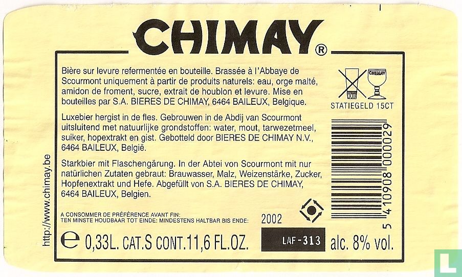 Chimay Triple