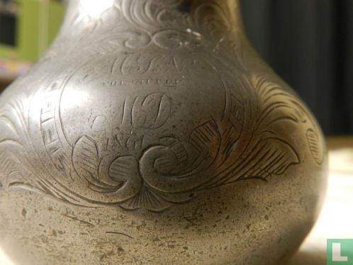 Pewter jug