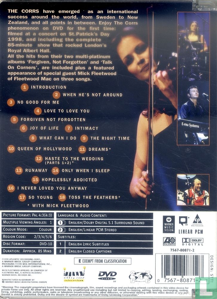 Live at the Royal Albert Hall - St. Patrick's Day