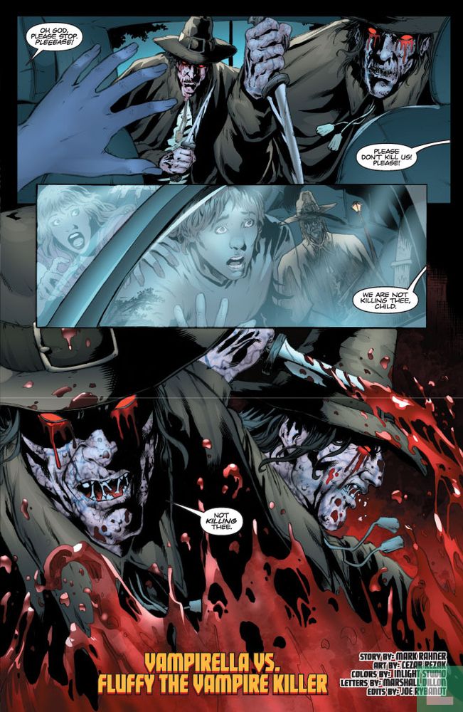 Vampirella vs Fluffy