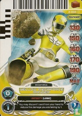 Yellow Megaforce Ranger