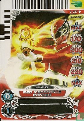 Red Megaforce Ranger