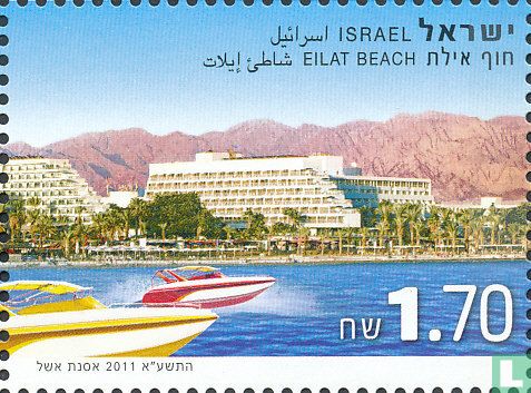 Strand bij Eilat 