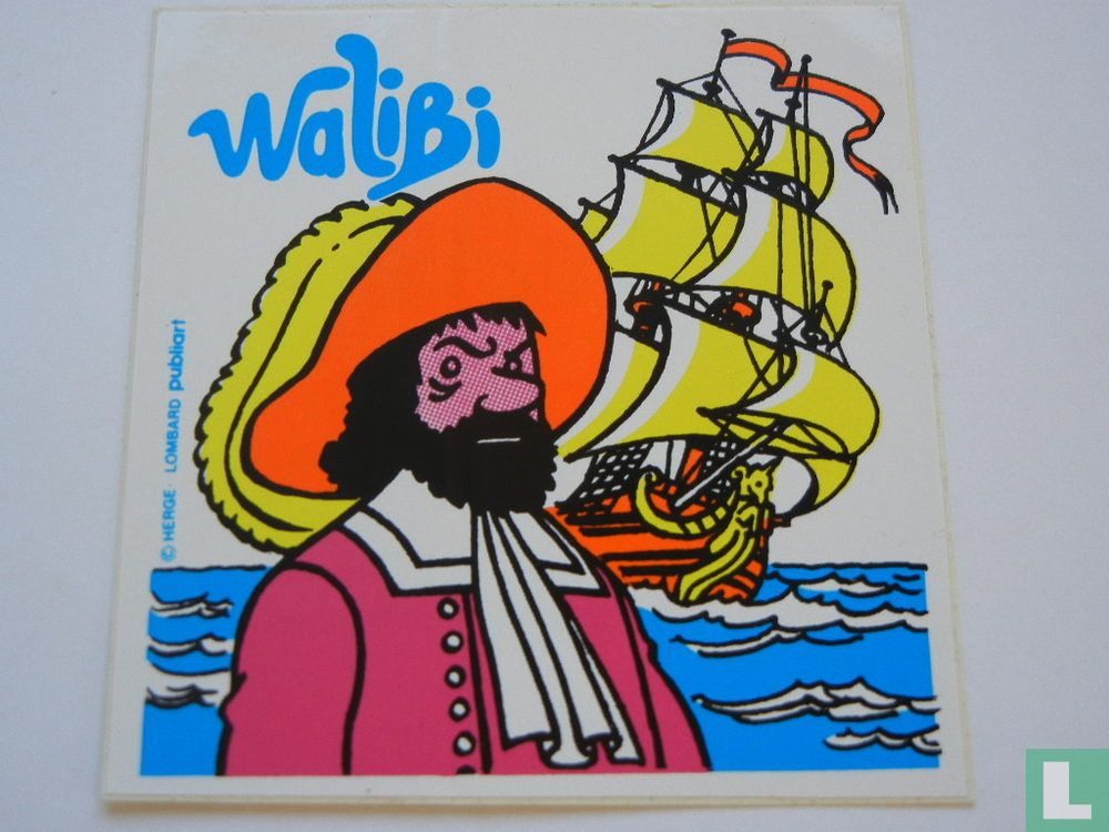 Kapitein Haddock als piraat