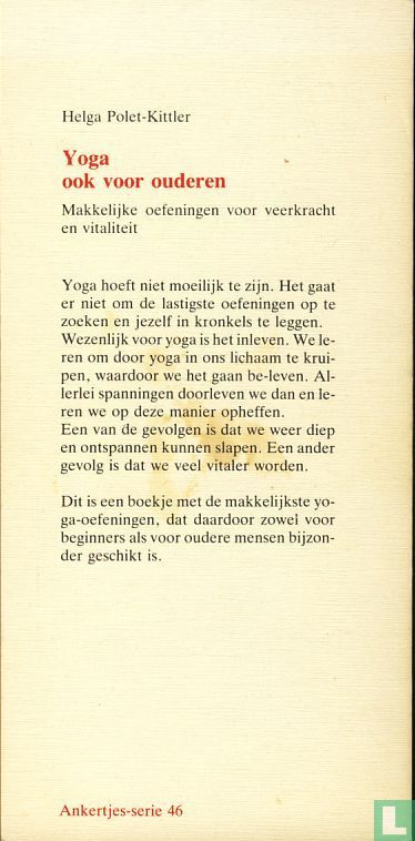 Yoga, ook voor ouderen