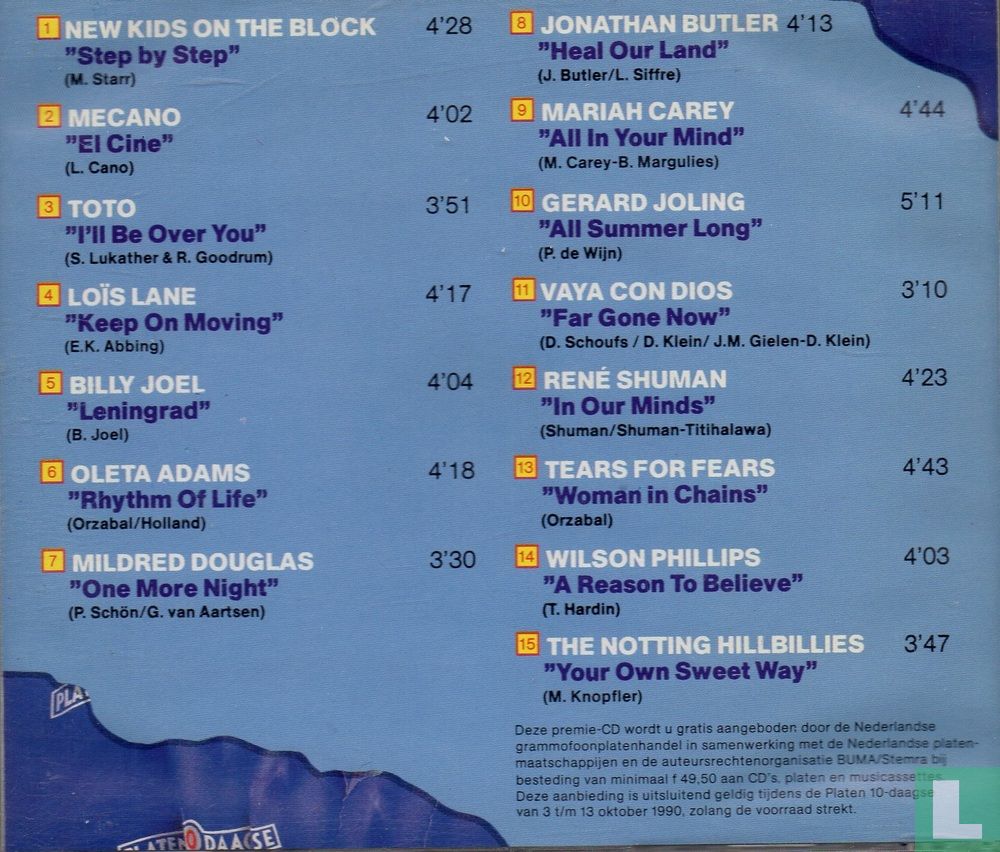 Het nationale muziekkado 1990