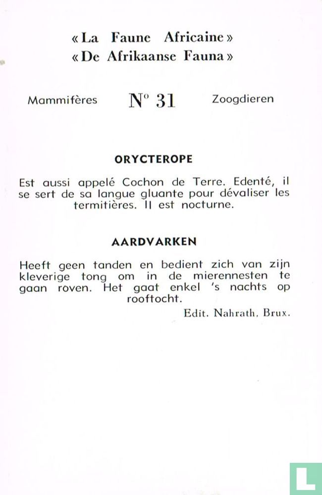 Aardvarken