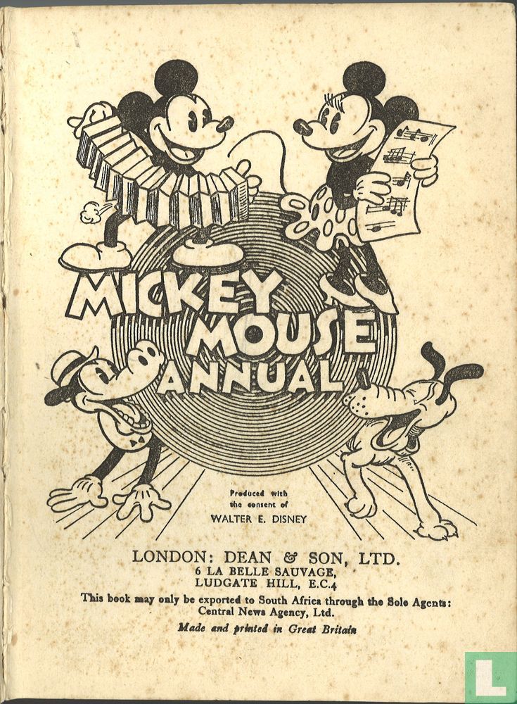 Mickey Mouse Annual - So bracing