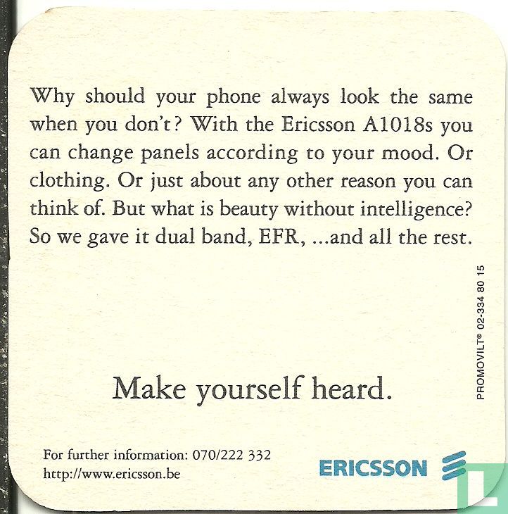 Ericsson be dangerous or nice