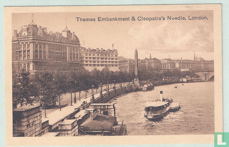 Thames Embakment & Cleopatra's Needle
