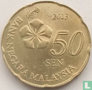 Malaysia 50 sen 2013