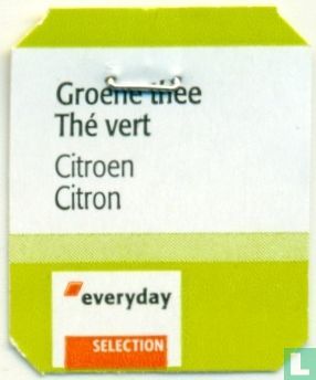 Groene thee Citroen 