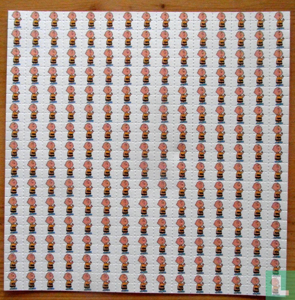 Charlie Brown Blotter art