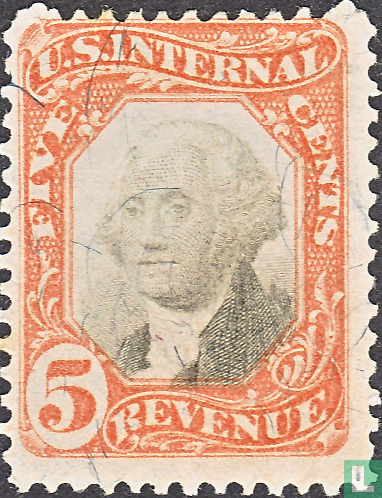 George Washington (Revenue) 5 c