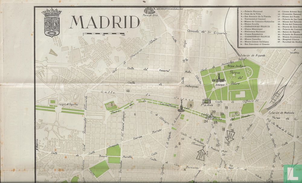 Plano de Madrid