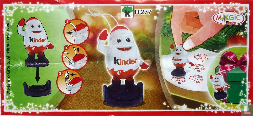 Eierman met stempel