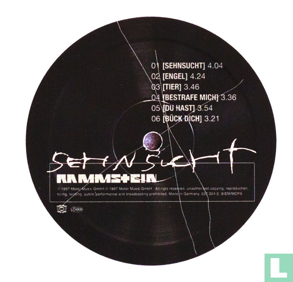 Rammstein - Sehnsucht (Vinyl LP)