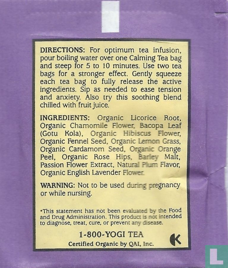 Calming Tea