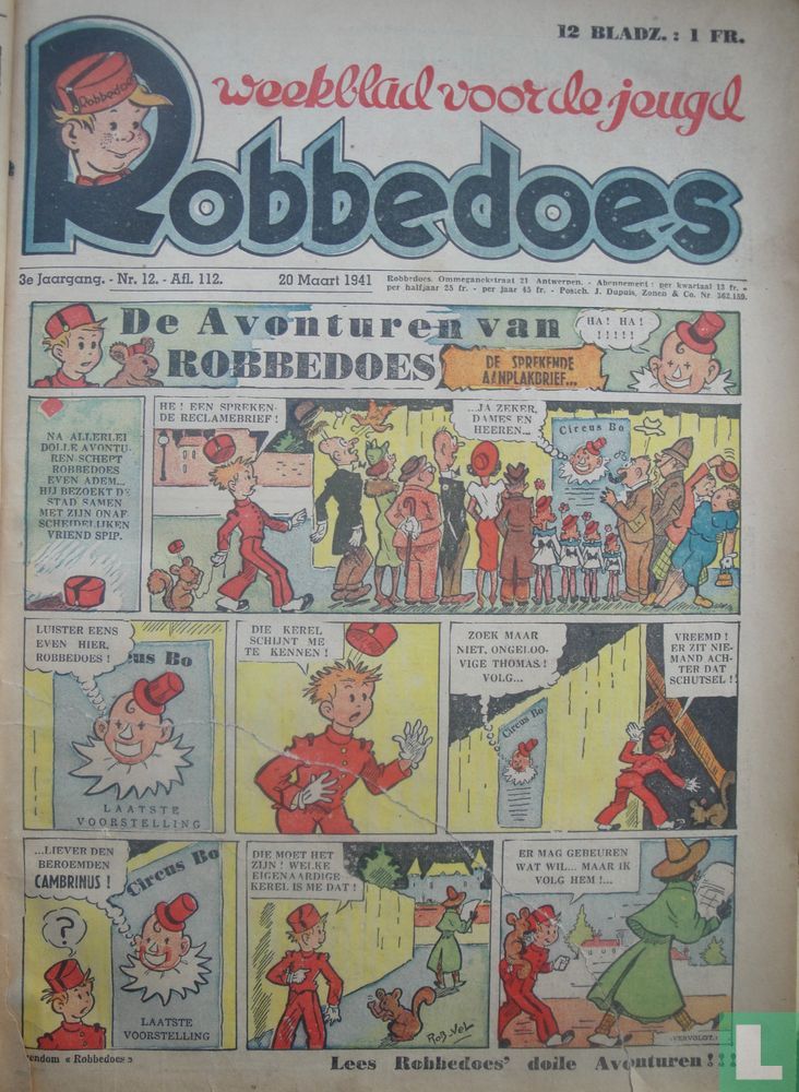 Robbedoes 112