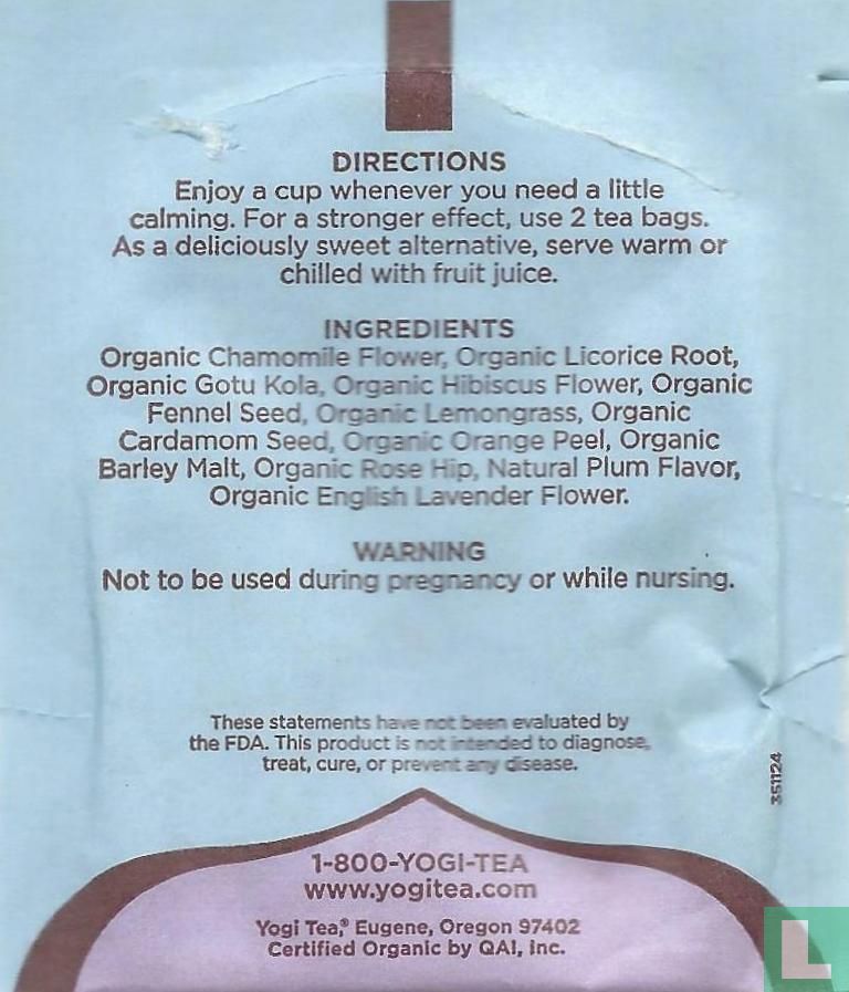 Calming [tm] Organic