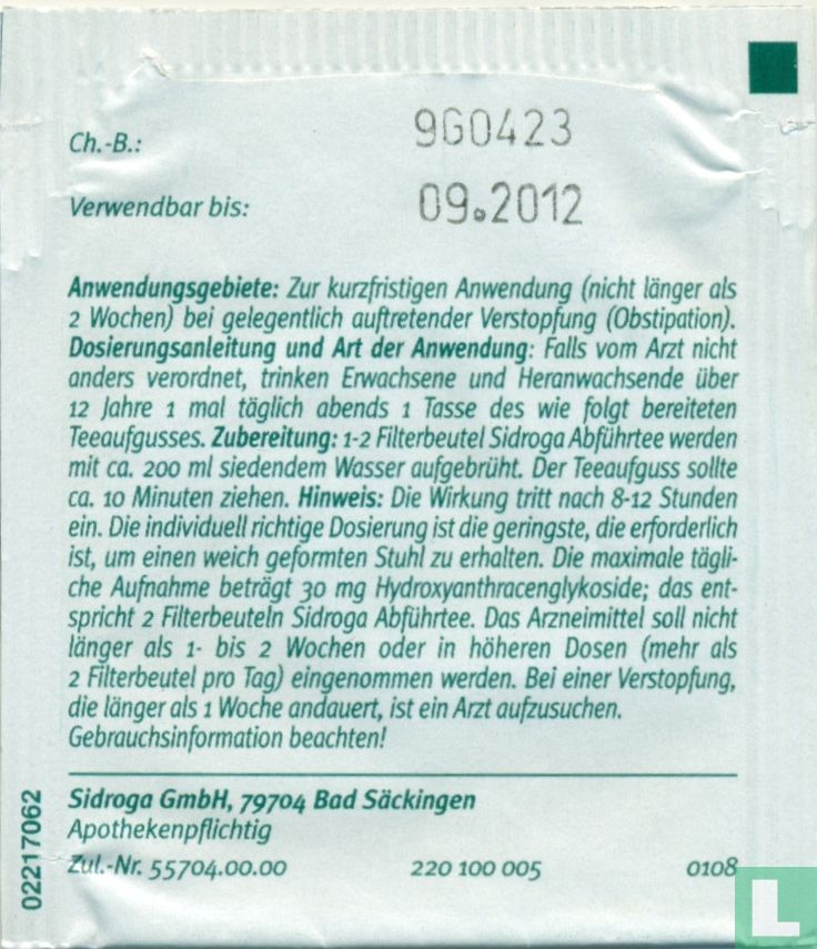 Abführtee