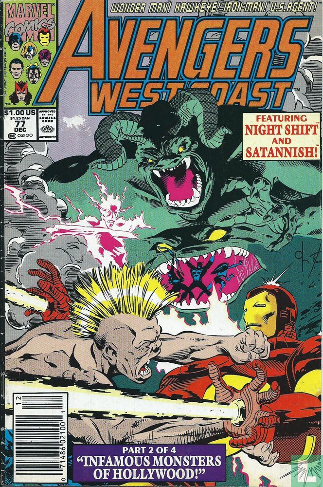 Avengers West Coast 77