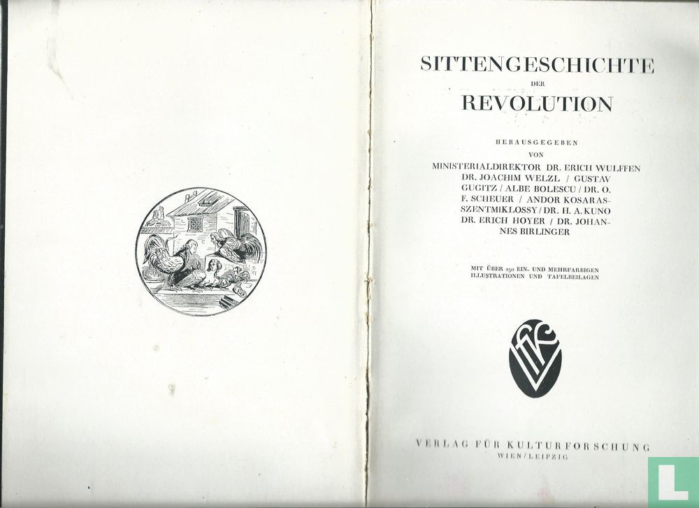 Sittengeschichte der Revolution